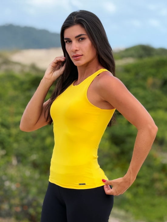 Blusa Regata Feminina Poliamida 
