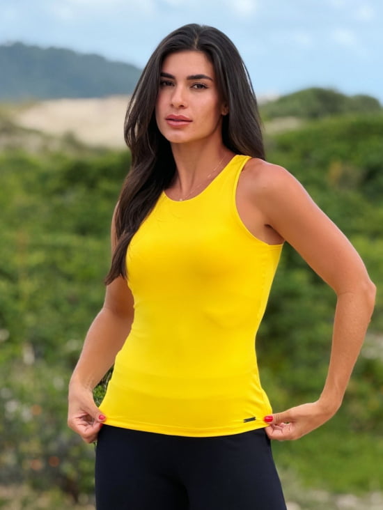 Blusa Regata Feminina Poliamida 