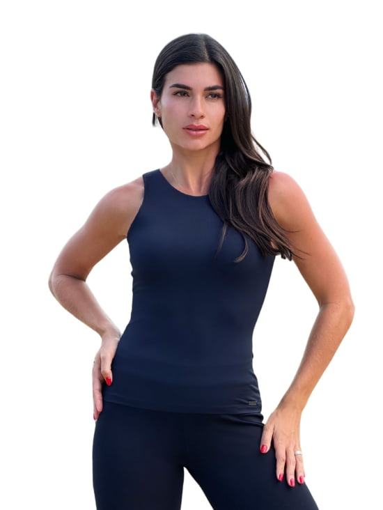 Blusa Regata Feminina Poliamida 