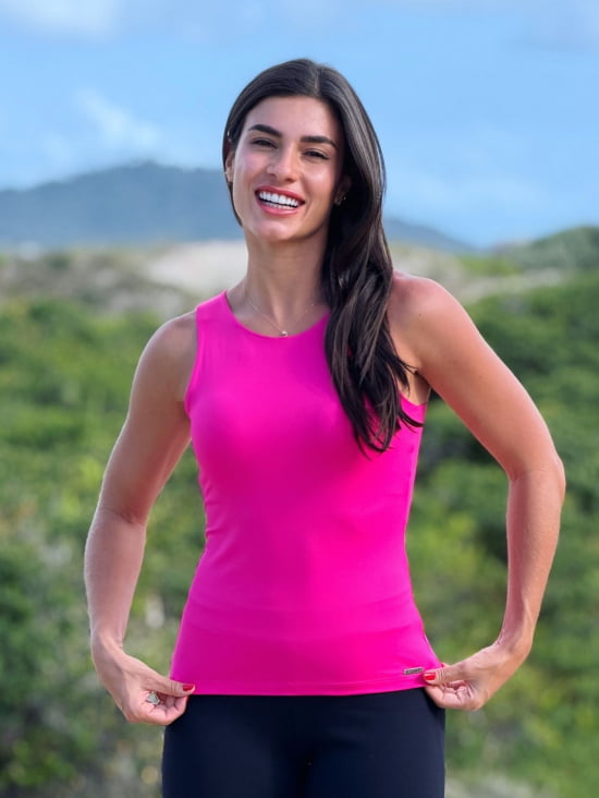 Blusa Regata Feminina Poliamida 