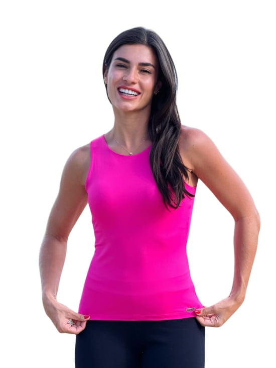 Blusa Regata Feminina Poliamida 