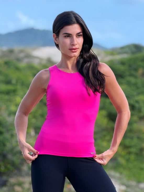 Blusa Regata Feminina Poliamida 