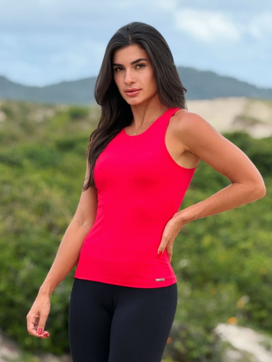 Blusa Regata Feminina Poliamida 
