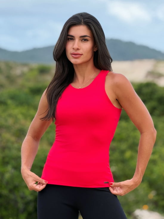 Blusa Regata Feminina Poliamida 