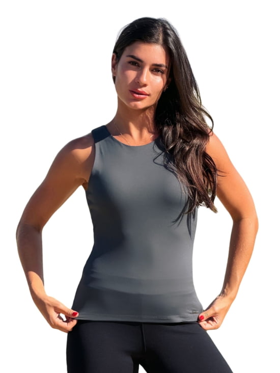 Blusa Regata Feminina Poliamida 