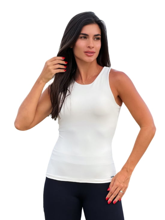 Blusa Regata Feminina Poliamida 