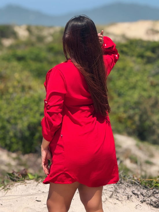 Saída de Praia Camisão e Short Verão Plus Size 