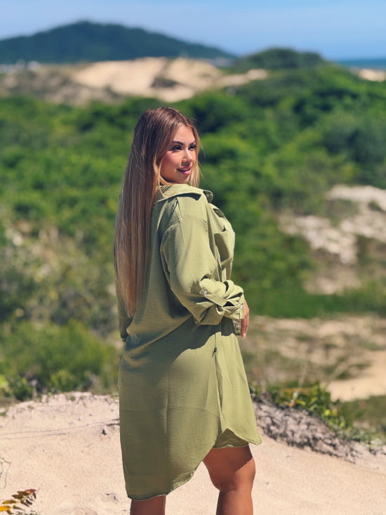 Saída de Praia Camisão e Short Verão Plus Size