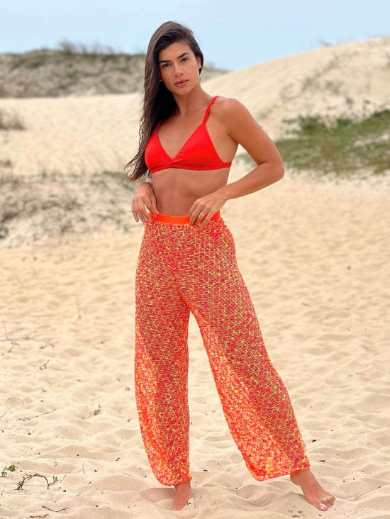 Calça Praia Tricot