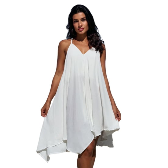 Vestido Praiano Liso 