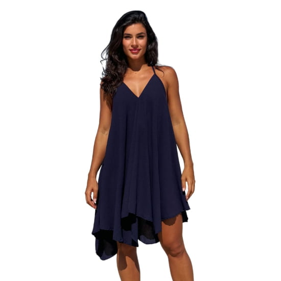 Vestido Praiano Liso 