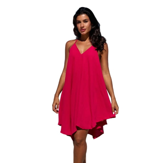 Vestido Praiano Liso 